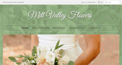 Desktop Screenshot of millvalleyflowers.com